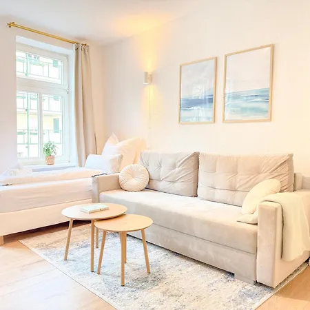 Zentrale Stadtoase, 600m Zum Hauptbahnhof Apartment